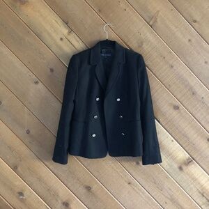 French Connection Double Breasted Wool Coat/ Blazer, US Size 2